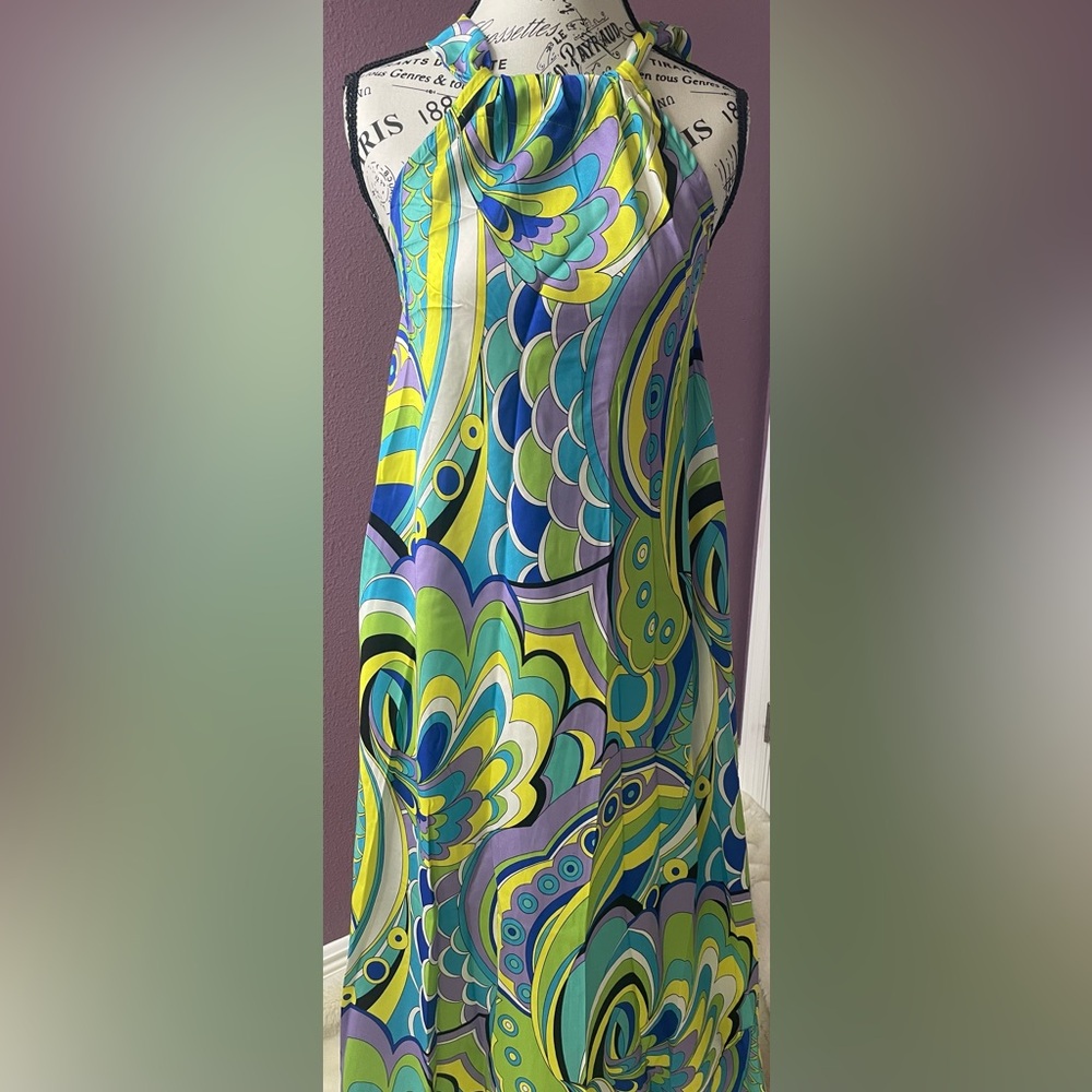 Asymmetrical Multicolor Dress